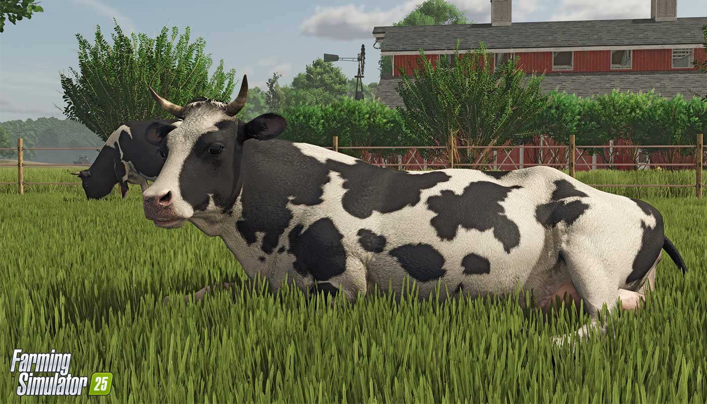 Farming Simulator 25 Review - Cows