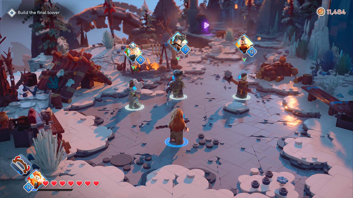 Character select in LEGO Horizon Adventures